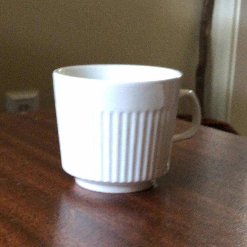 Three Johnson Brothers cups and three saucers made in England